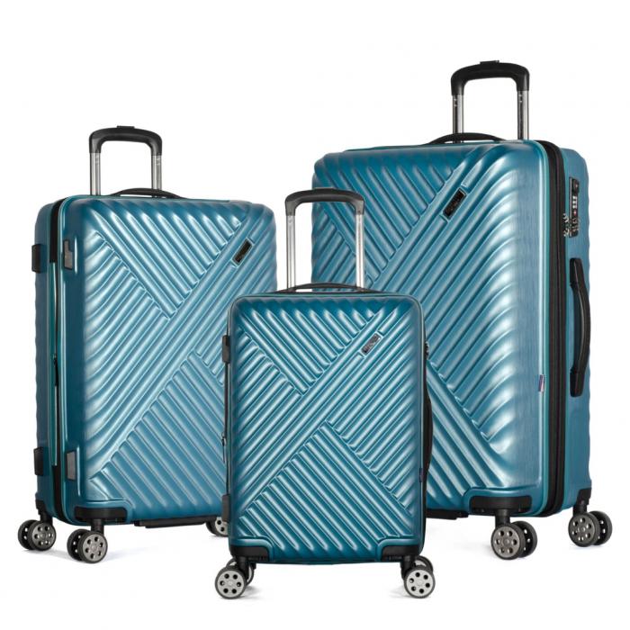 Fashionable trolley suitcase ABS+PC Trolley Luggage set