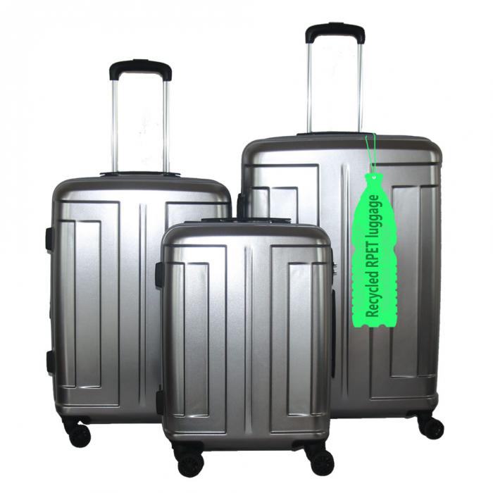 Recycled RPET luggage