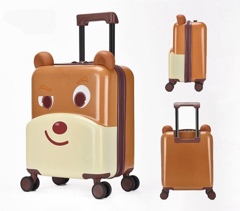 Little-Bear 3D Designed ABS+PC  Kids Luggage