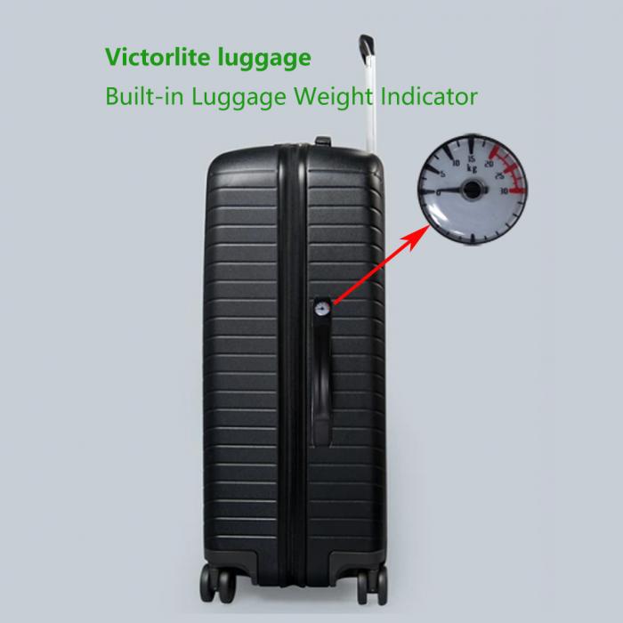 Grip Handle with Built-in Luggage Weight Indicator Handle
